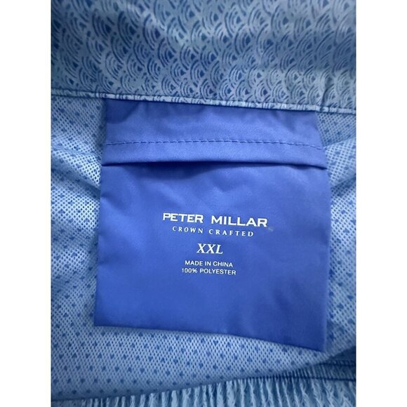 Peter Millar Men's Size XXL Sicilian Geo Print Swim Trunks NWT $110 Retail - Picture 5 of 6